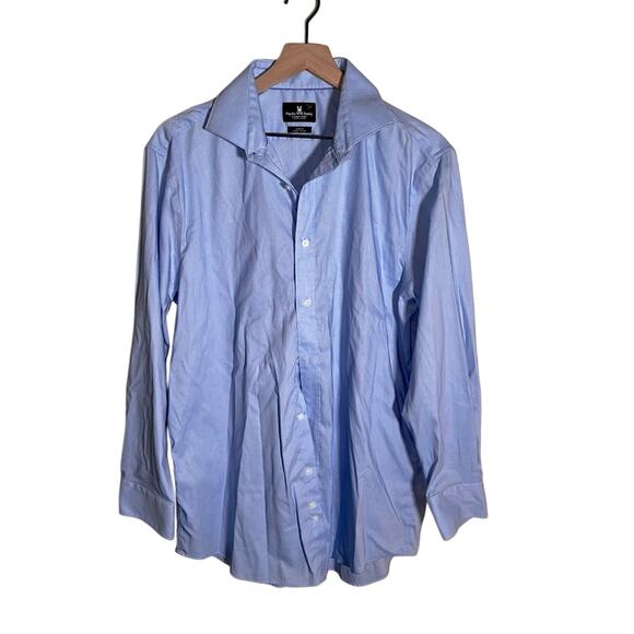 PSYCHO BUNNY modern fit button down shirt 16 1/2 - Picture 1 of 4